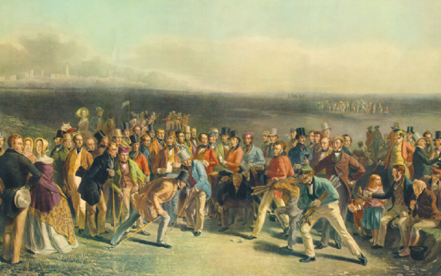 The Golfers (can be viewed at The National Galleries of Scotland) The Golfers (can be viewed at The National Galleries of Scotland)